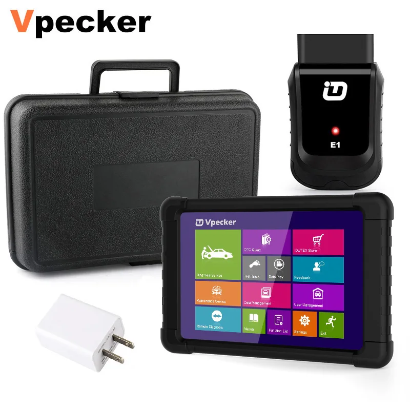 Vpecker E1 OBD2 диагностический инструмент Wi Fi полный Системы автомобиля программное