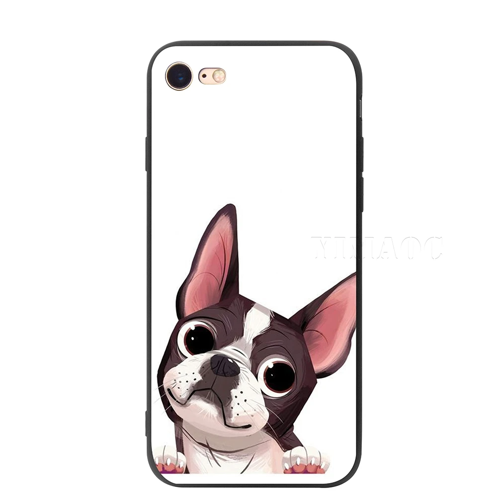 YIMAOC Французский бульдог Собака Мягкий силиконовый чехол для iPhone 11 Pro XS Max XR X 8 7 6 6S Plus 5 5S se - Цвет: 10