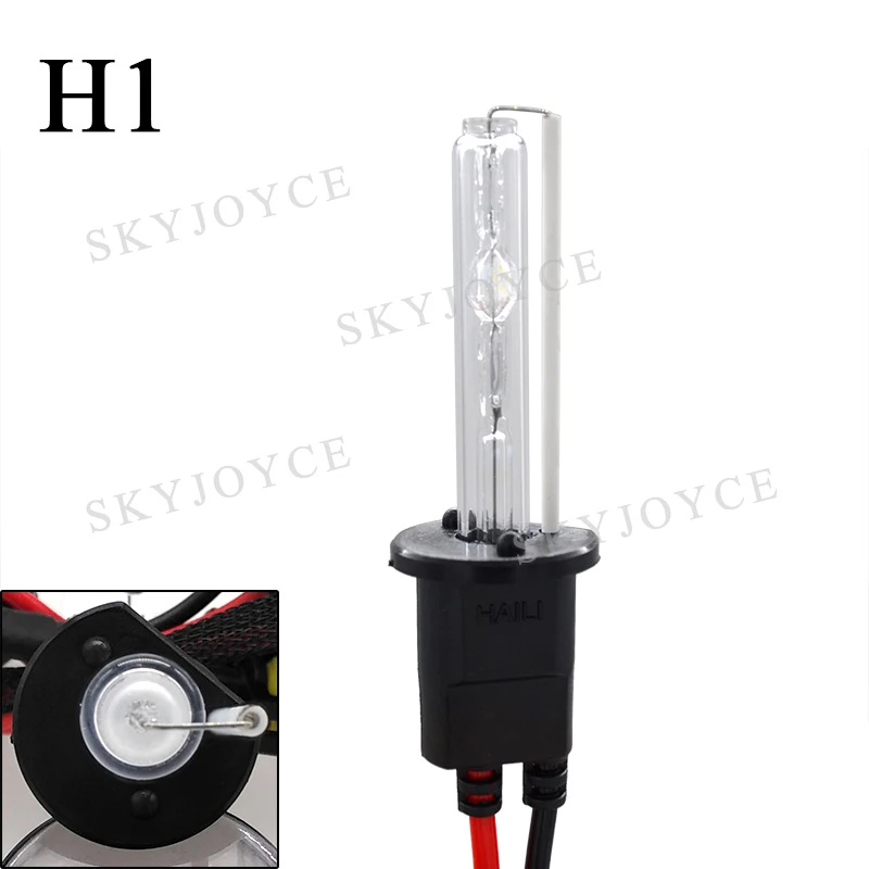 SKYJOYCE Premium 35W 55W Xenon HID Bulb 4300K 5000K 8000K 10000K 6000K 55W Xenon H1 H3 H11 HB3 HB4 9012 H7 Car Headlight Bulb  (16)