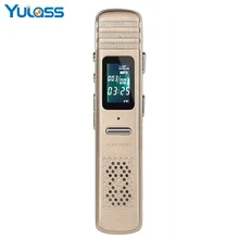 Yulass Professional HD 8GB Digital Voice Recorder Pen Mini Small Portable USB WAV Metal Audio Dictaphone MP3 Player