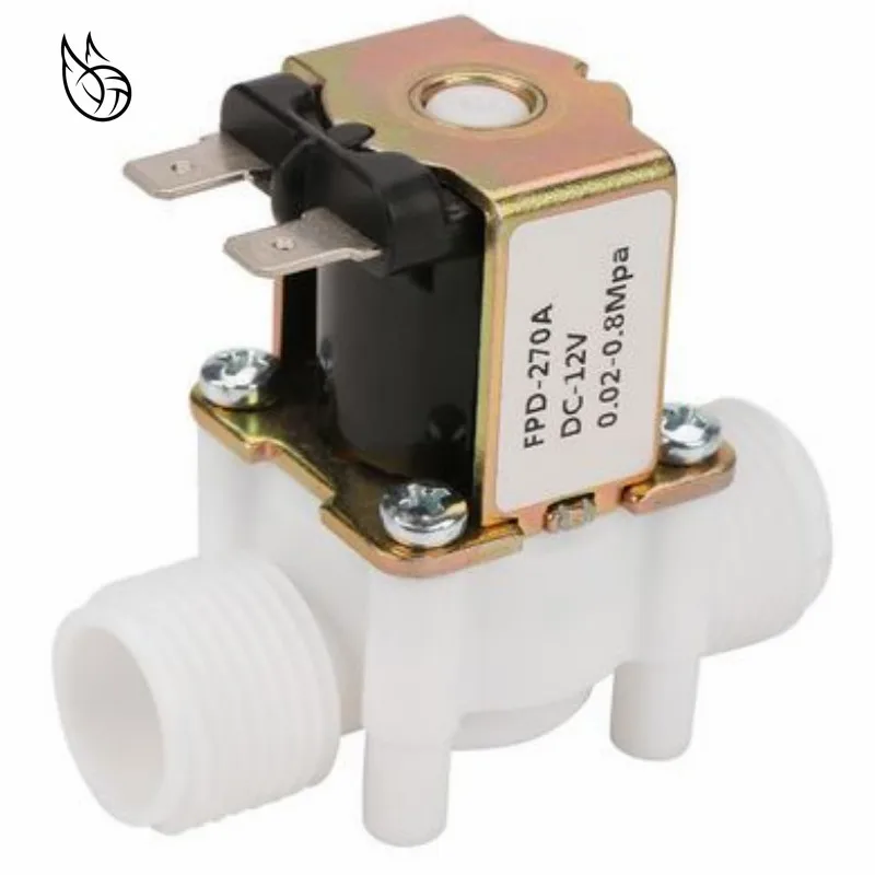 

1/2" Plastic Solenoid Valve 12V 24V 220V Magnetic Washing Machine Dispenser Drinking Water Pneumatic Pressure Controller Switch