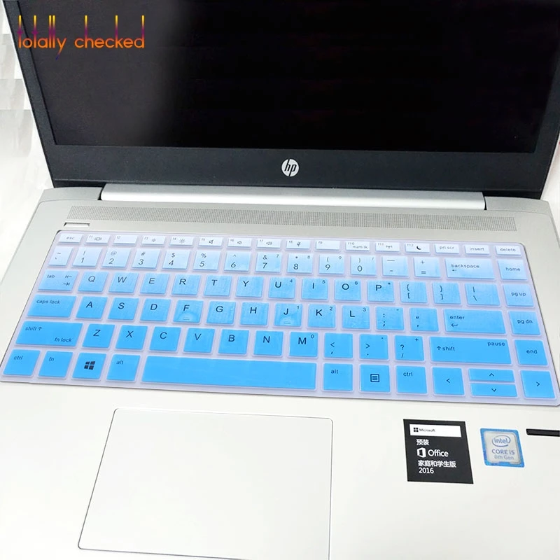 Для hp EliteBook 840 G3 Тетрадь Клавиатура ноутбука ПК Защитные чехлы для клавиатуры - Цвет: fadeblue