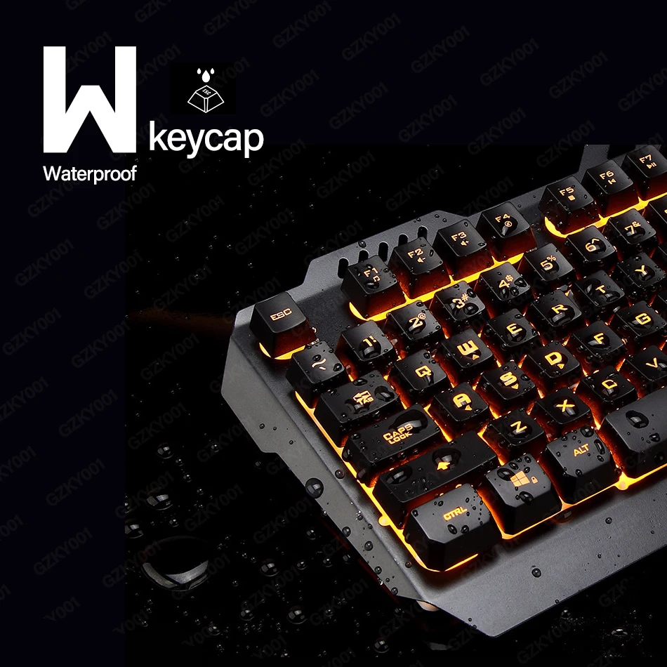 Проводная игровая клавиатура с подсветкой Игровая USB мультимедийная Подсветка 104