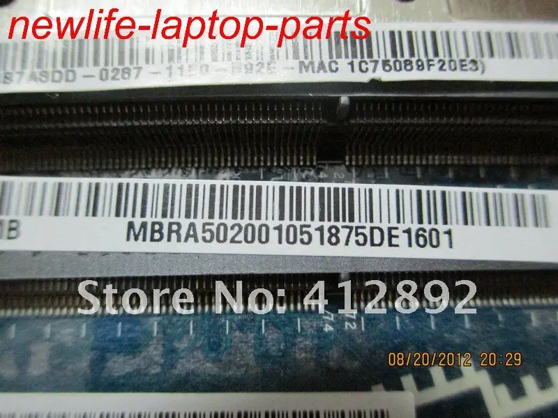 5950 5950 г материнской MBRA502001 P5LM0 LA-6931P DDR3 maiboard тест Быстрая