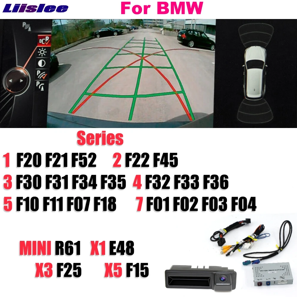 BMW F25 Original Reverse backup Camera retrofit Cable Set wiring
