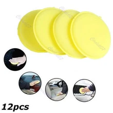 QILEJVS Губка аппликатор колодки для очистки автомобиля стекло 12 шт. полировки воском воск пены