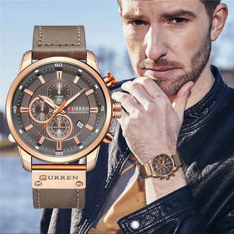 Watch Top Brand Man Watches with Chronograph Sport Waterproof Clock Man Watches Military Luxury Men's Watch Analog Quartz WD Watch Top Brand Man Watches with Chronograph Sport Waterproof Clock Man Watches Military Luxury Men's Watch Analog Quartz WD
