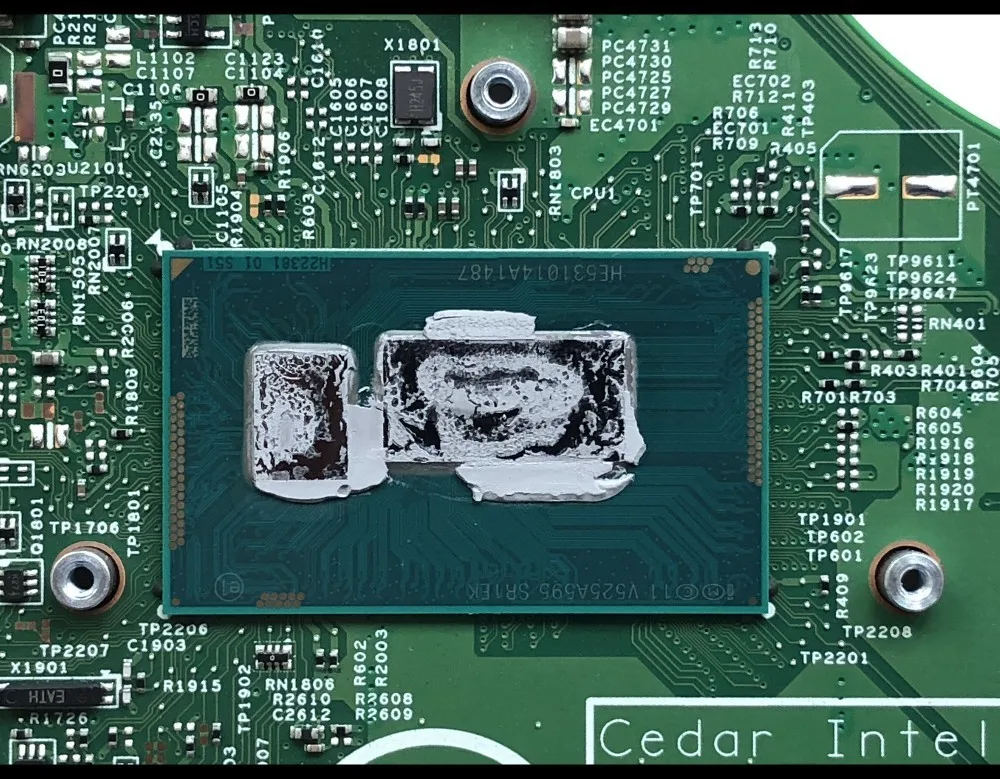 Материнская плата для ноутбука Dell Inspiron 3542 материнская GJC23 PWB.FX3MC SR1EK DDR3L только 100%