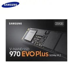 Новый samsung SSD 250 GB 500 Гб встроенной твердотельный жесткий диск 1 ТБ 970 EVO плюс NVMe M.2 2280 HDD PCIe Gen 3,0x4 NVMe 1,3 для ПК