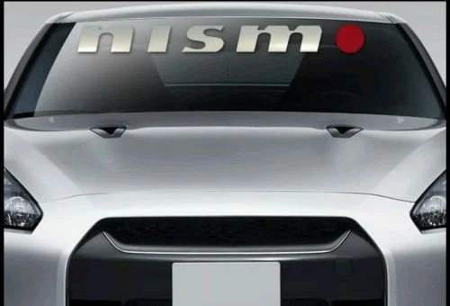 

For For Nissan NISMO Decal Windshield car Sticker Banner 4"x40"
