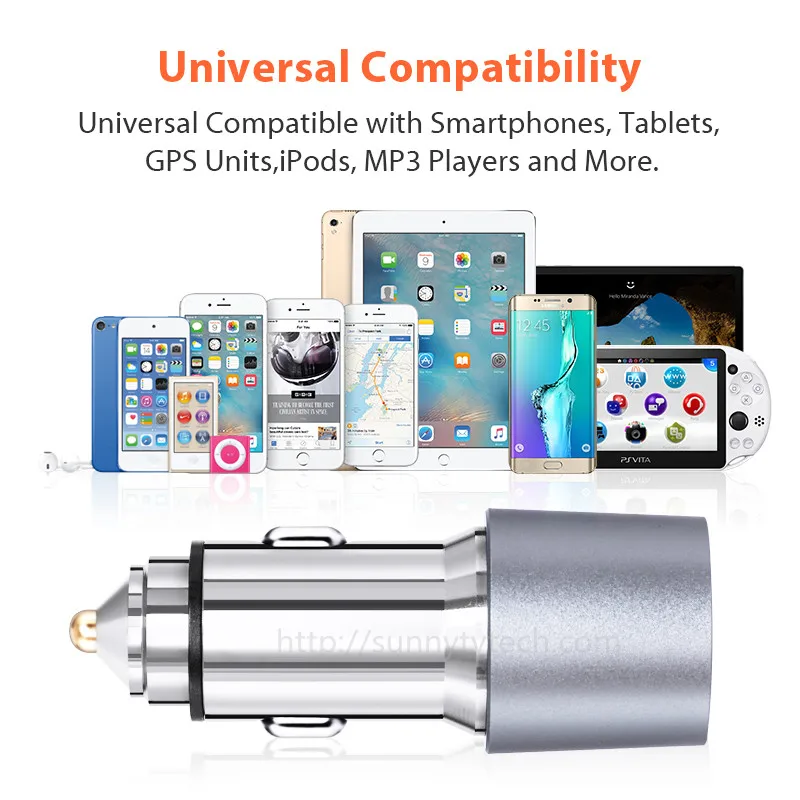 1-Ugreen-USB-Autolader-2-Poort-Quick-Charge-3-0-Auto-Oplader-4-8A-Dual-Snelle-Auto (4)