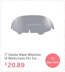 4," 7" 10," 9 дюймов волна лобовое стекло подходит для Harley Touring Electra Glide Street Glide FLHX FLHXS FLHTK Trike 14-19 ветровое стекло