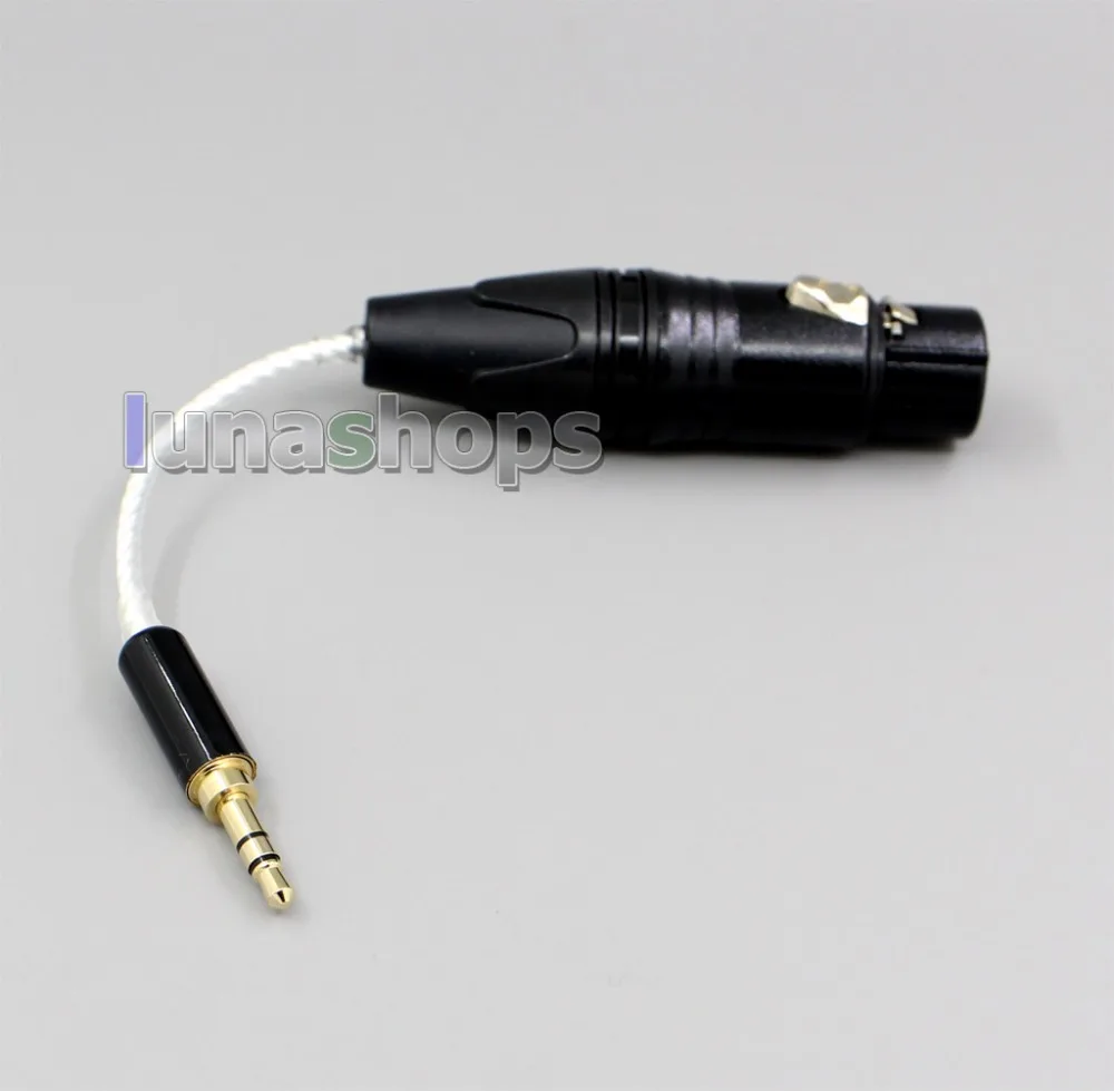 LN006377 4 контакта XLR Женский балансный подключения к TRS 3,5 мм стерео адаптер конвертер кабель