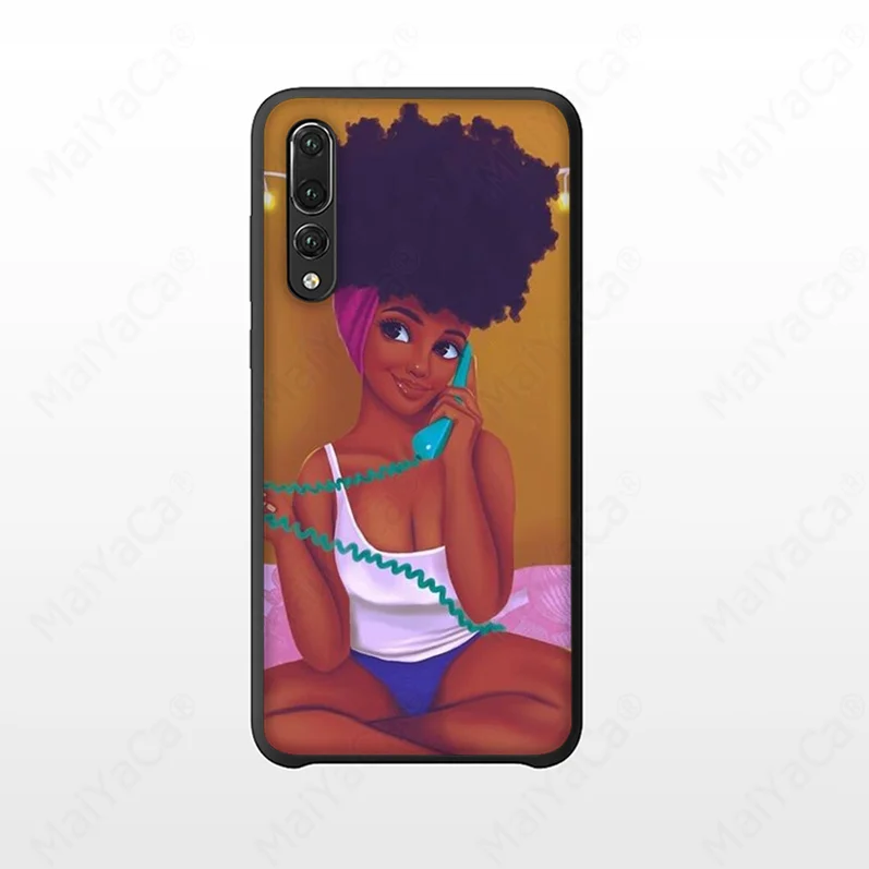 Colorful art african girl  