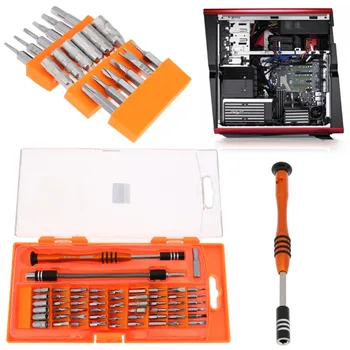 Online Wholesale JM-8126 58 In1 Precision Magnet Screwdriver Set Household DIY Hand Tools Kit Computer Cellphone Tablet Electronics DIY