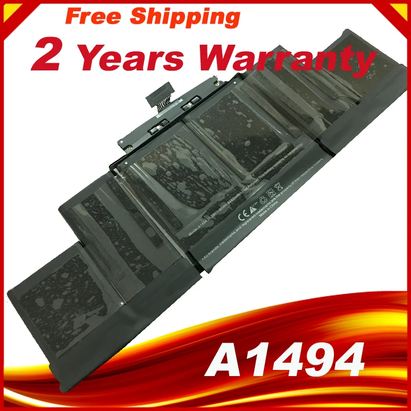 95Wh 11,26 V A1494 de la batería para Apple Macbook Pro 15