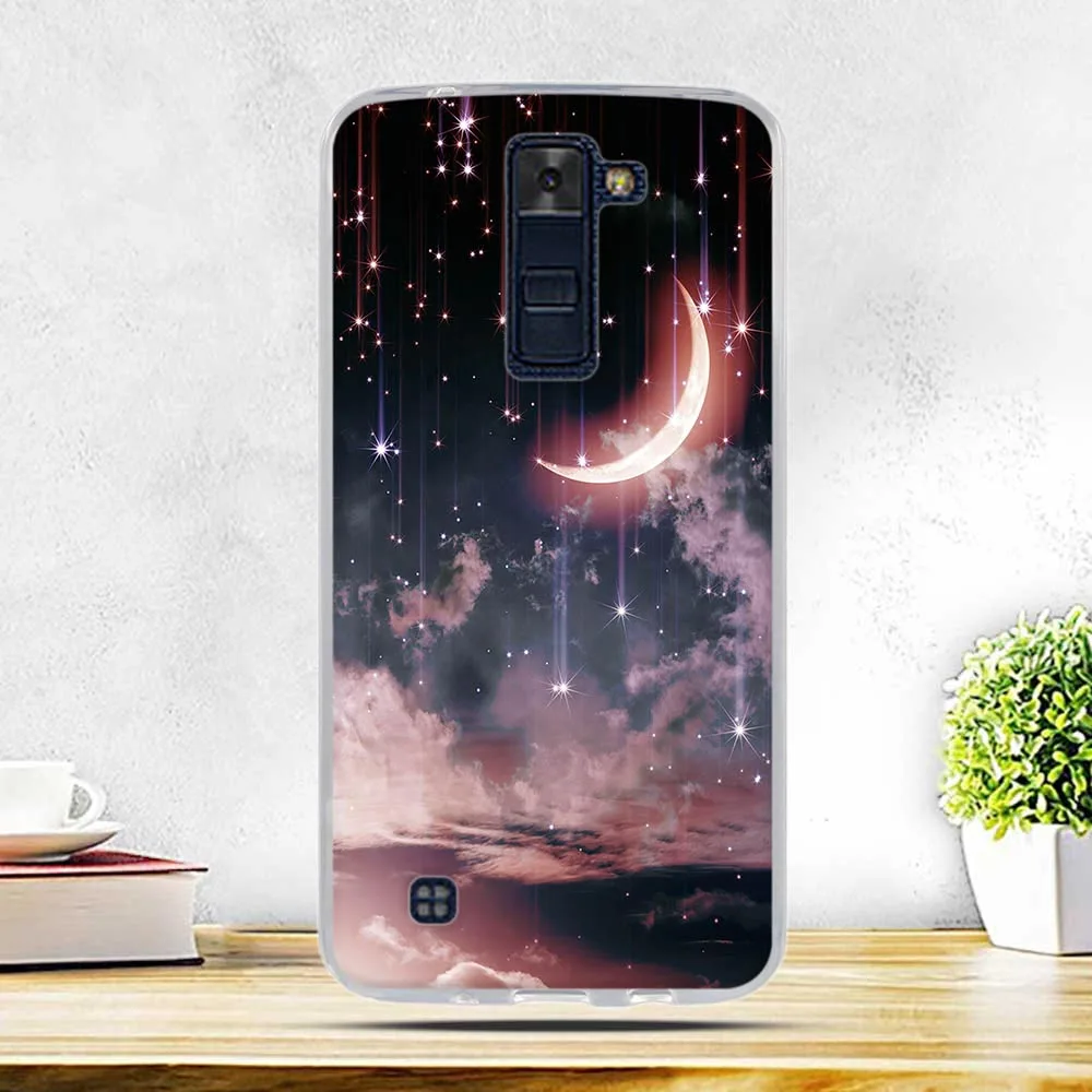 Мягкий ТПУ 3D рельефный чехол для LG K8 Lte K350 K350E K350N 5," K 8 телефонный силиконовый чехол на заднюю панель для LG K7 K10 Leon Spirit X power - Цвет: 14