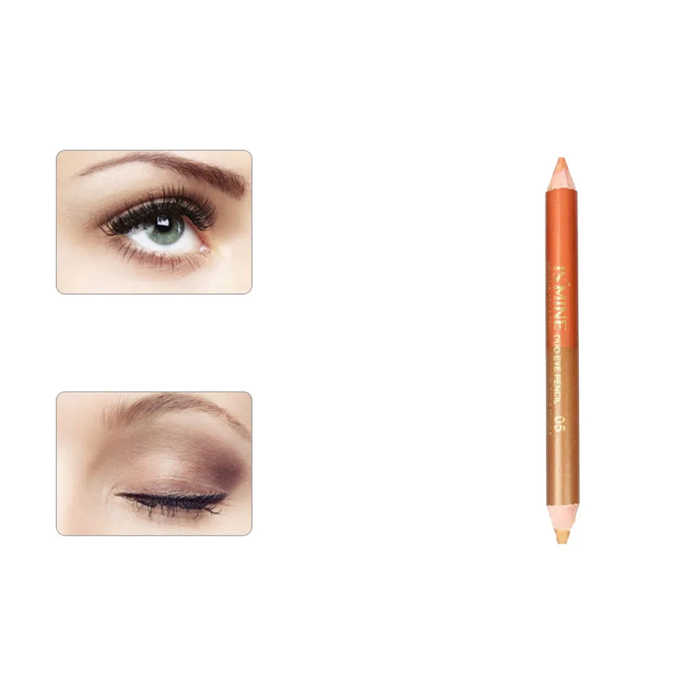 Beauty Maquiagem Lapis De Olho двухглавый перламутровый карандаш для теней для век, карандаш для шелкопряда, прочная водостойкая ручка - Цвет: C