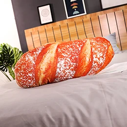 Масло Хлеб плюшевые завтраки подушки 3D печать Реалистичная свиная нить кунжута моющаяся Длинная Подушка-хлеб Декор реквизит 5 размеров - Цвет: 78cm pork Floss
