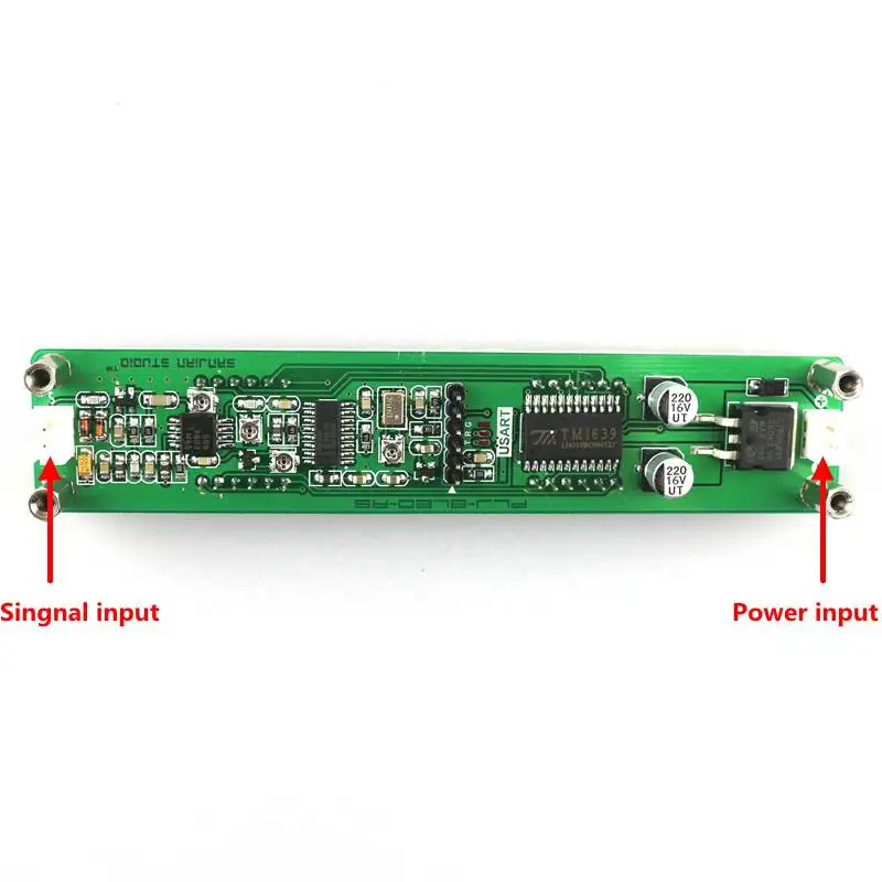 8 цифр 0,5" светодиодный 0,1 МГц~ 60 МГц 20 МГц~ 2,4 ГГц цифровой счетчик частоты метр тестер частотомер красный светодиодный дисплей ВЧ сигнал вход