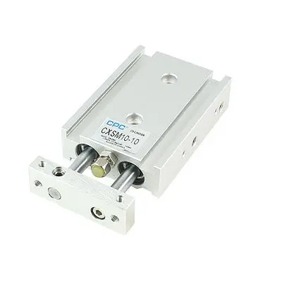 

1.0MPa Dual Acting 10mm Bore 10mm Stroke Double Rod Air Cylinder