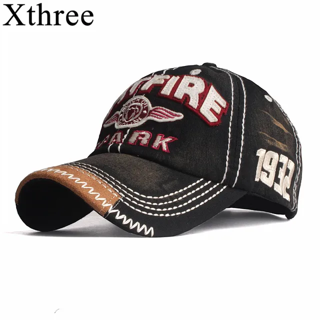 Xthree New baseball caps for men cap streetwear style women hat