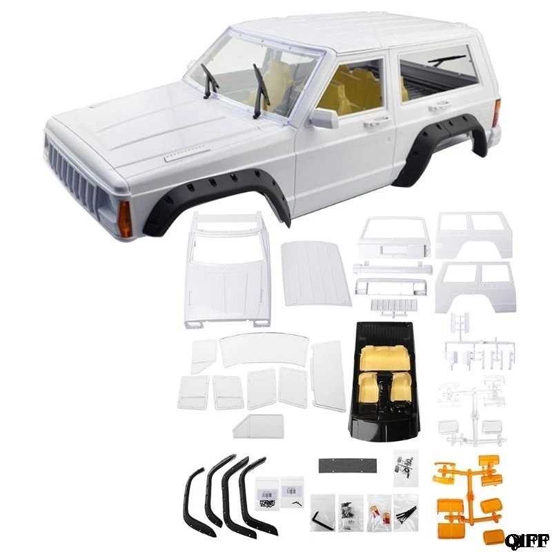 

AX-313 12.3inch/313mm Car Body Shell for 1/10 RC Truck Crawler Axial SCX10 & SCX10 II 90046 90047 DIY Kit Cars Body Set May06