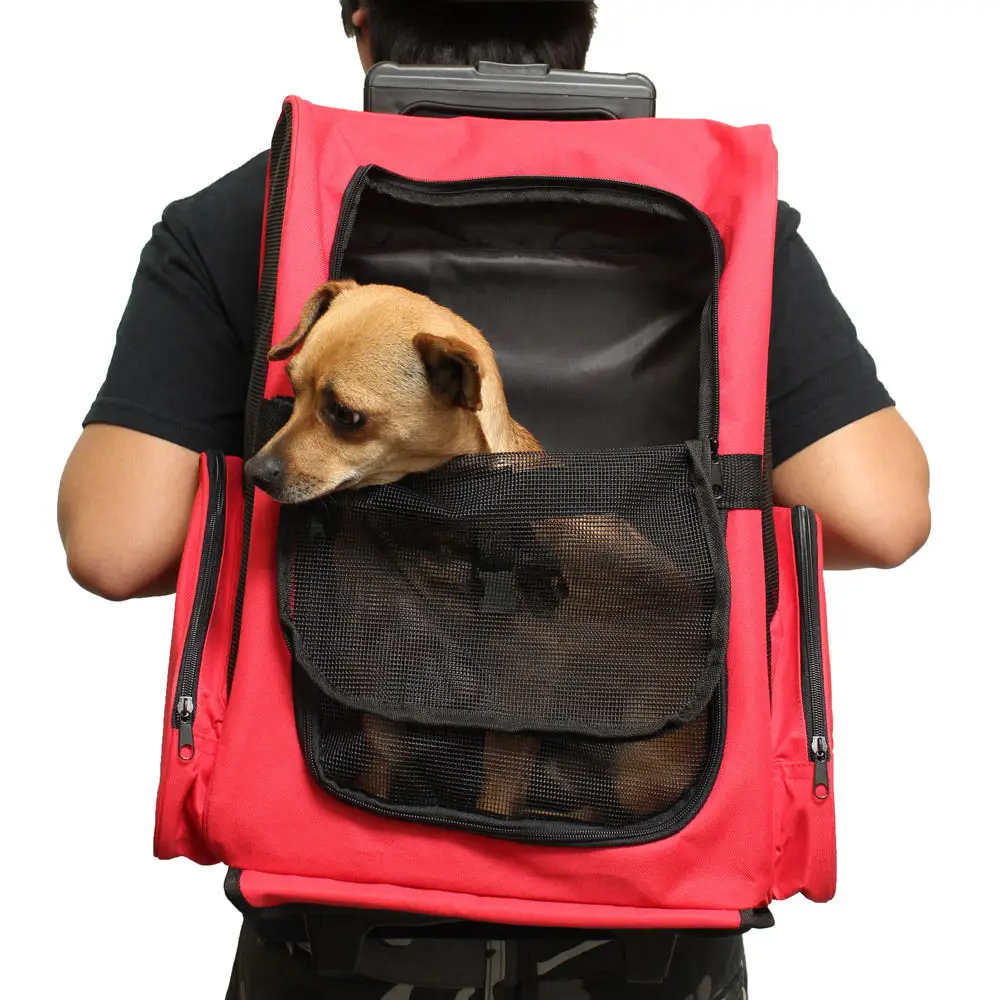 Переноска для домашних животных, собак, кошек, откатывающаяся сумка для путешествий, авиакомпания, колесный багажный мешок, сумка, рюкзак для домашних животных, дорожные сумки для переноски