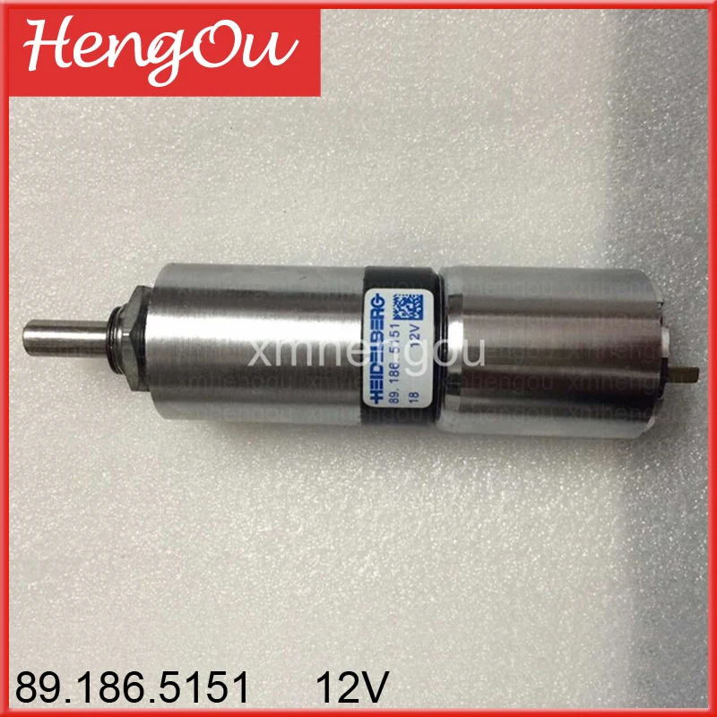 

2 Pieces Free Shipping 89.186.5151 12V motor for Hengoucn Printing Machine, Hengoucn Machine Parts