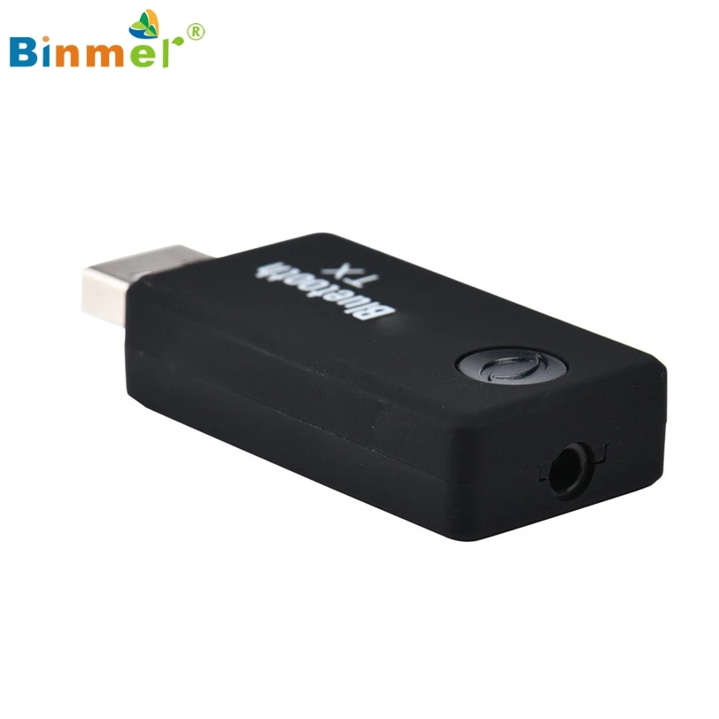 Binmer Bluetooth 4,0 аудио музыкальный передатчик USB TX9 3,5 мм папа-папа для ТВ DVD MP3 12 января MotherLander