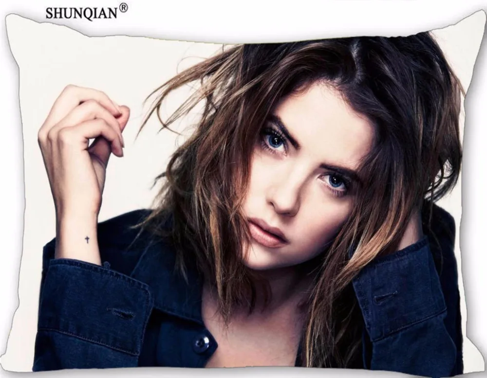 New Custom Ashley Benson Pillowcase Zippered Rectangle