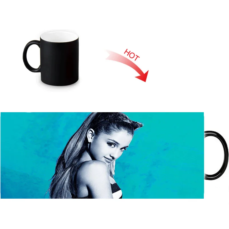 Волшебная кружка Ariana Grande на заказ персонализированные кружки