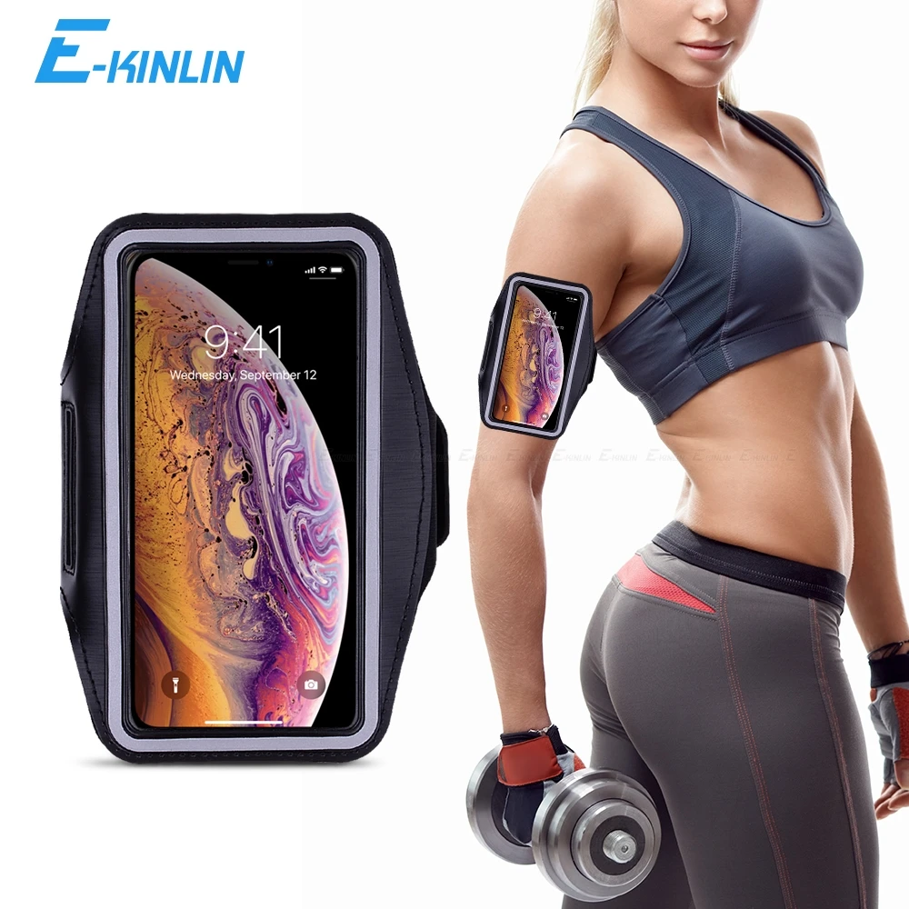 للماء الرياضة تشغيل الذراع الفرقة غطاء حقيبة ل فون X XR XS ماكس 10 8 7 6 6 S زائد SE 5 5 S 4 4 S تجريب رياضة حالة حامل الحقيبة