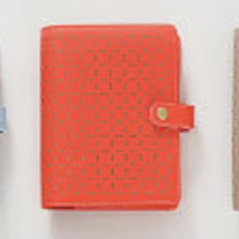 Креативный полый 6 свободные блокнот со съемными листами A5 A6 дневник планировщик Для канцелярские офисные и школьные принадлежности - Цвет: Red