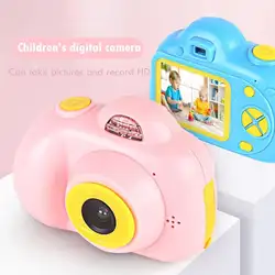 Детская камера Mini 32G sd-карта электронная игрушка детская мини цифровая 2,0 дюйма с фиксированным объективом 100 градусов фотокамера обучающая