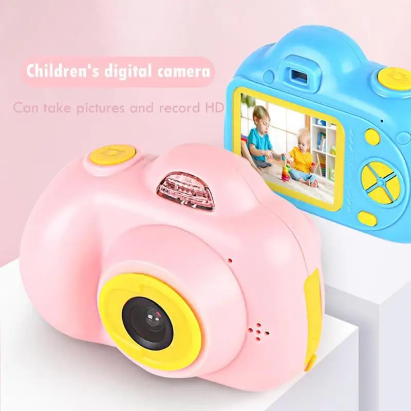 

Kids Camera Mini 32G SD Card Electronic Toy Children Mini Digital 2.0 inches Fixed Lens 100 Degree Photo Camera Educational Toy