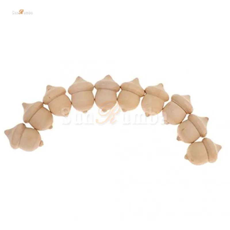 DIY wood acorns MUW-163-04