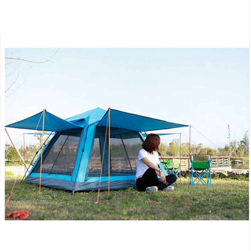 

4 Person Automatic Waterproof Tent Outdoor Single Family Tents