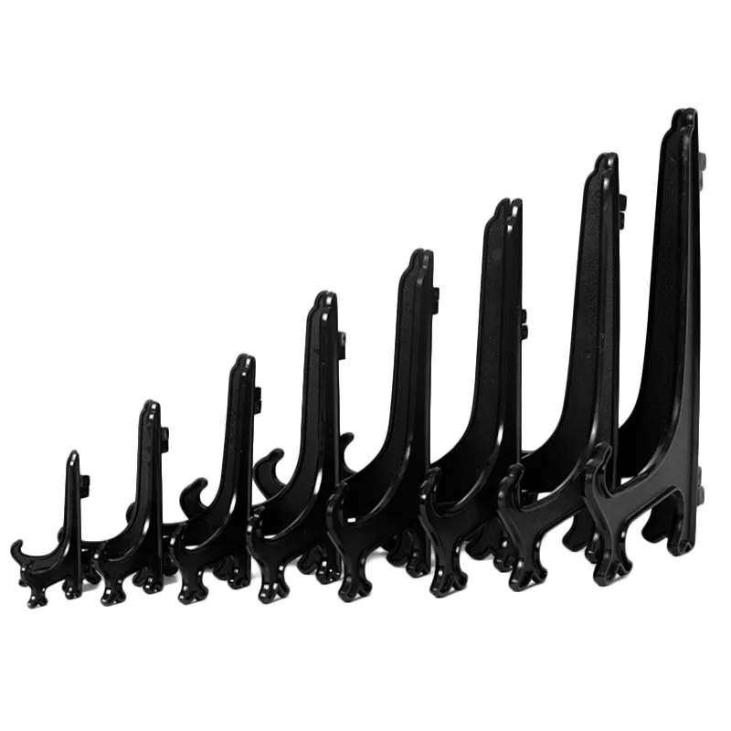 

10pcs Portable Easels Plate Holders Display Stand Stander Picture Frame Photo Display Tool bowl Dish Rack Book Holder Home Decor