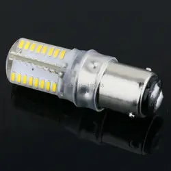 Новый BA15 5 Вт 3014 64 SMD LED Кристалл Лампы для мотоциклов Энергосбережение Кукуруза Лампочки Light 220-240 В теплые белый/белый 2 шт./лот