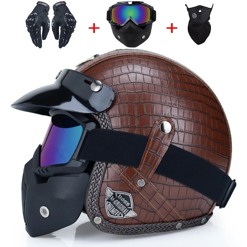Шлем мотоциклетный со съемными очками и фильтром для рта|mask detachable goggles|mouth