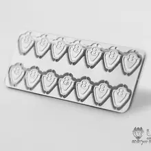 LESU Металл V8 логотип для 1/14 RC Sca грузовой тягач автомобиль DIY Deco часть TH02294