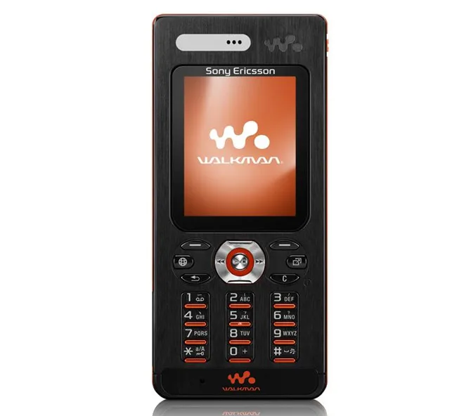 100% Оригинальный сотовый телефон Sony Ericsson w880 w880i разблокированный мобильный 3G Bluetooth
