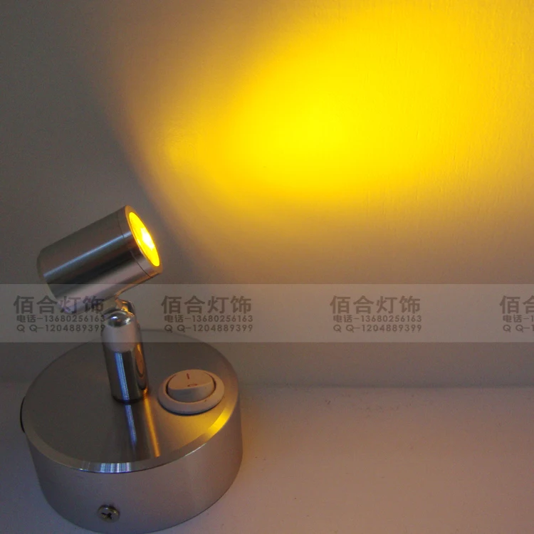 

NEW ZZP01 Built-in lithium battery LED spotlight Rechargeable led their own power setting wall light grid shop street lamp