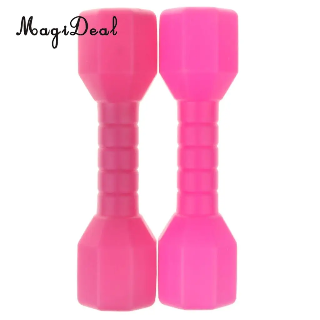 1 Pair Plastic Children Outdoor Sports Lightweight Dumbbell Outdoor Fitness Exercise Kids Kindergarten Toy