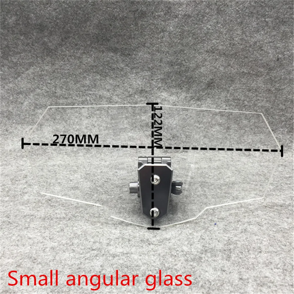 Модифицированное мото ветровое стекло регулируемое лобовое стекло универсальное мотоциклетное лобовое стекло для Kawasaki BMW Ducati Honda KTM