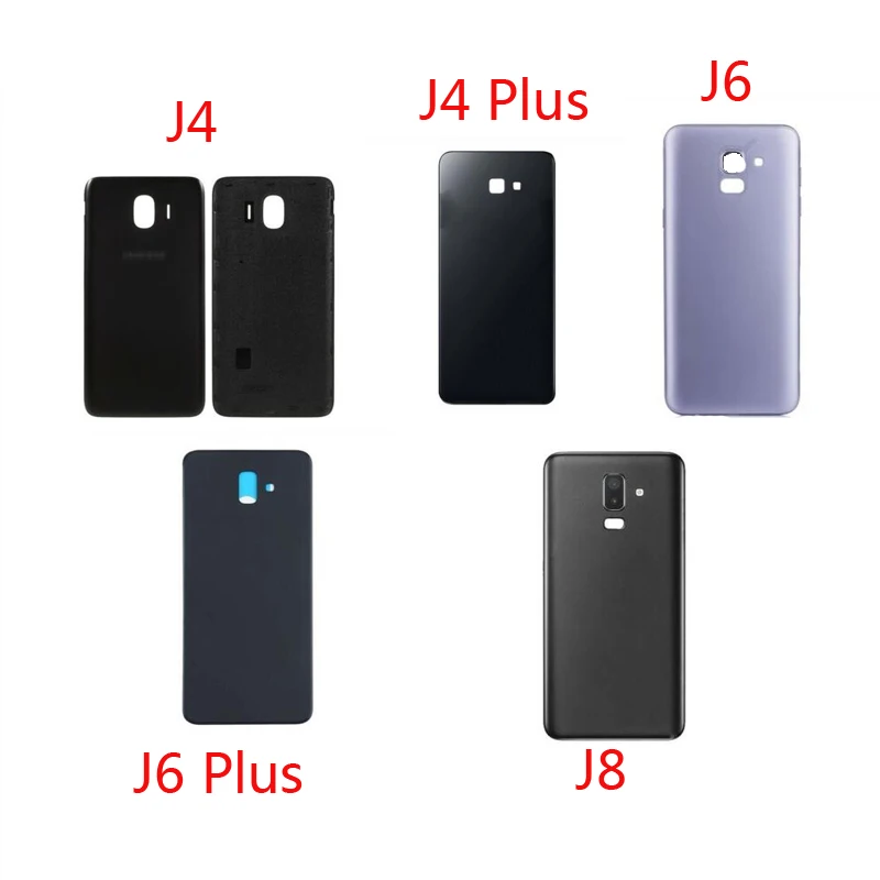 

Battery Case Cover For Samsung Galaxy J4 J4 Plus J6 J6 Plus J8 Rear Housing Frame Bezel Plate