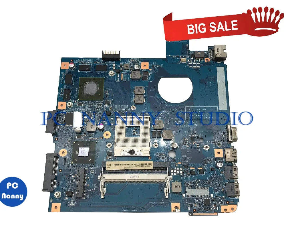 ПК Няня для Acer 4752 4752G материнская плата ноутбука MBRUU01001 48.4IQ01.041 HM65 DDR3
