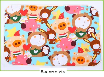 

Pure cotton Infant three-layer urine pad Baby waterproof diaper mattress Neonatal diaphragm pad