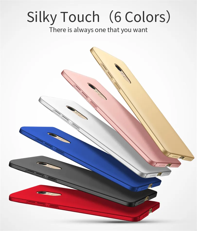 360 полная защита Матовый тонкий чехол для Xiaomi Redmi Note 4 4 X твердый пластиковый чехол на заднюю панель для Xiaomi Redmi Note4 4X чехол для телефона s